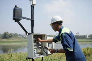 Proses Pemantauanoleh Tim Teknis Ganeca