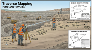 Traverse Mapping/Pemetaan Traverse